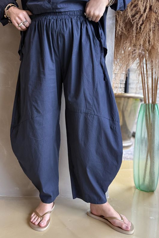 Paloma Classic Barrel Pant Navy